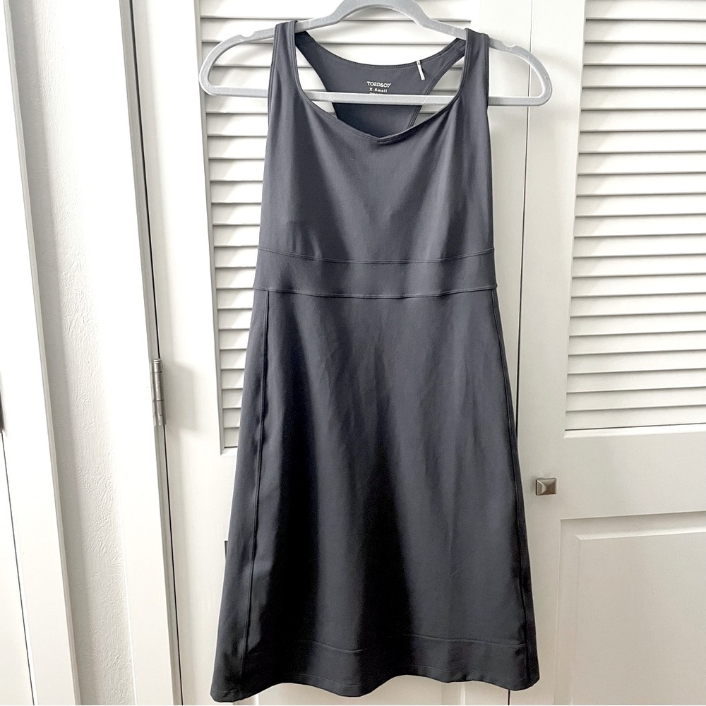 Toad&Co Tech Tomboy Racerback Stretch Athletic Dress Size XS
